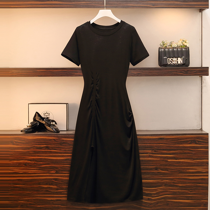 เดรสคนอ้วน เดรสสาวอวบ ชุดเดรสคนอ้วนวัยรุ่น BY PLUS SIZE Girl