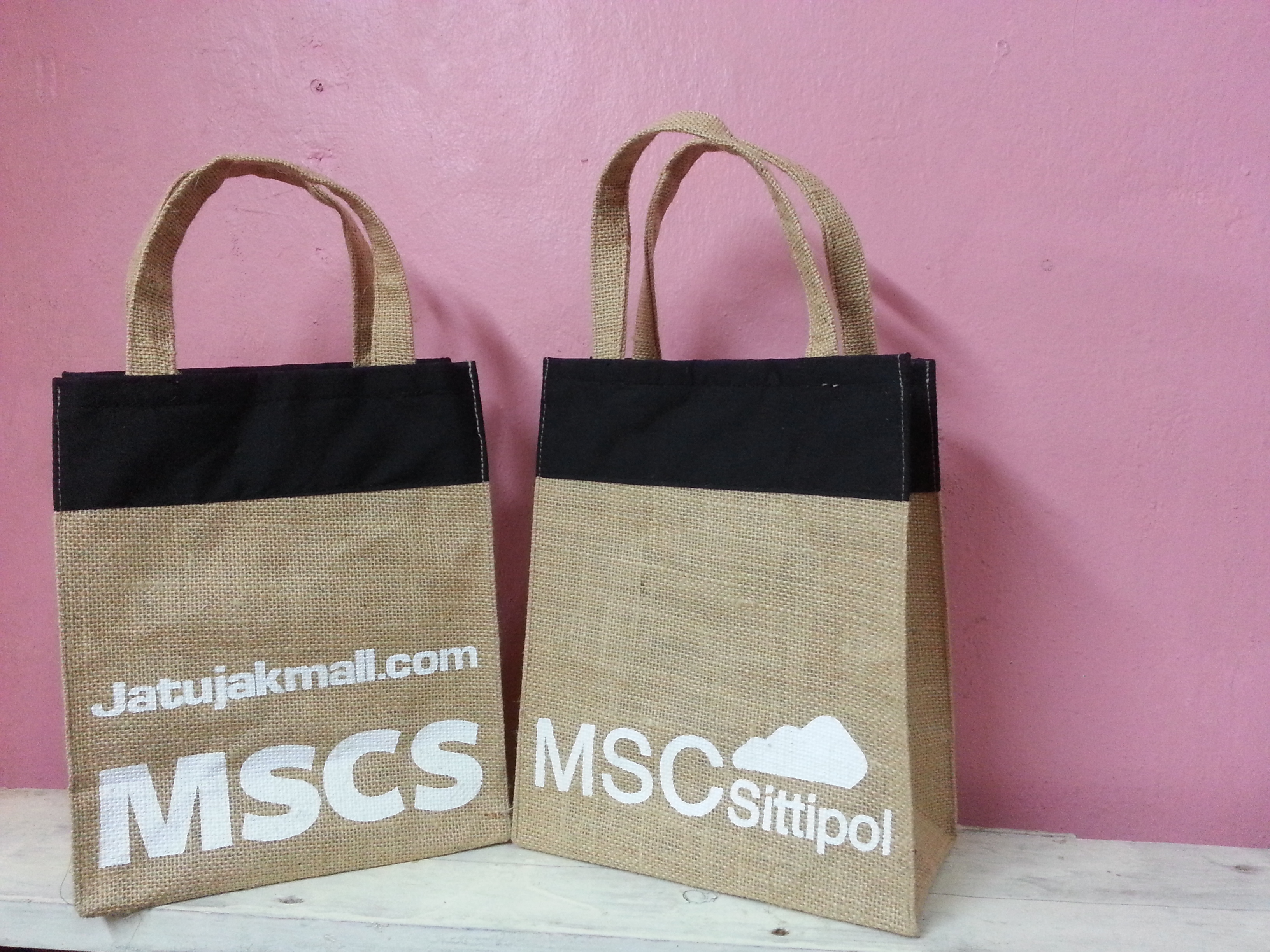 ถุงผ้ากระสอบสกรีน...บจก.MSC Sittipol