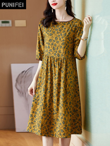 เดรสวัยผู้ใหญ่40-60ปี เดรสคุณแม่ ชุดเดรสทำงานวัยผู้ใหญ่ แบรนด์ MAMA DRESS