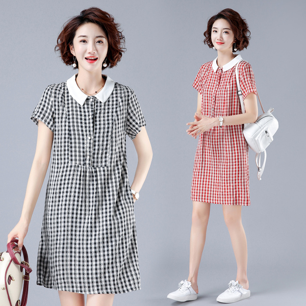 เสื้อผ้าฝ้าย เสื้อผ้าลินิน สไตล์ฤดูร้อน BY Lian Zhi Cotton and linen art สไตล์VINTAGE มีขนาดไซส์อกประมาณ 35-40 นิ้ว