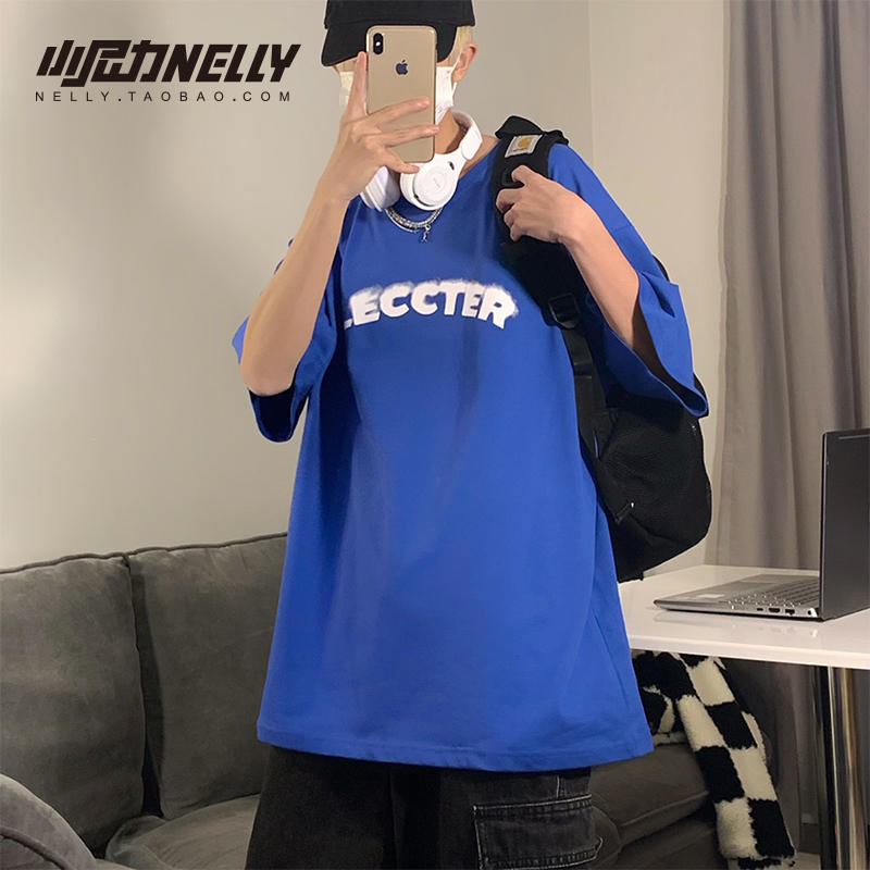 เสื้อยืดคอกลม ผู้ชาย เสื้อยืดผู้ชายเกาหลี เสื้อยืดเกาหลี แบรนด์ NELLY