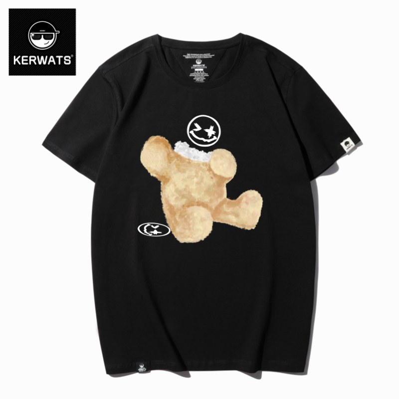 เสื้อยืดผู้ชายอ้วน S-6XL น้ำหนักผู้สวม 50-135 กิโลกรัม