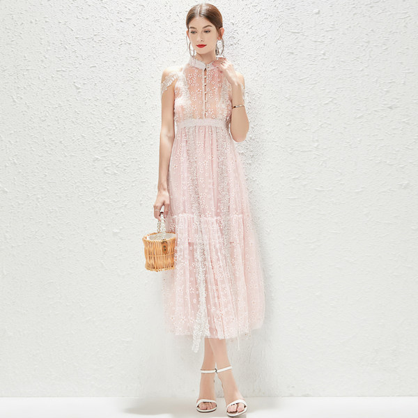 ชุดเดรสเรียบหรูดูแพง เดรสแบรนด์ DG Boutique