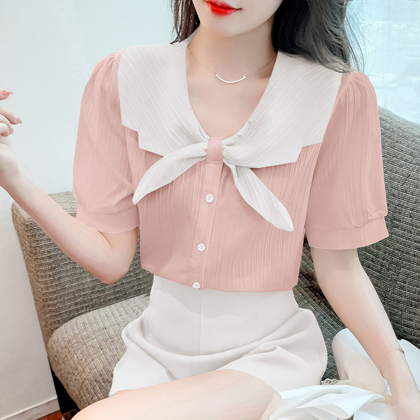 เสื้อชีฟองเกาหลี เสื้อชีฟองสวยๆ