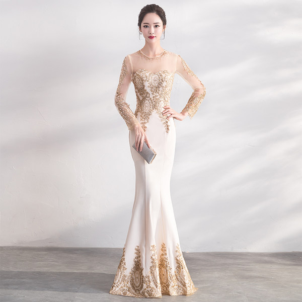 ชุดราตรี ชุดราตรีสวยหรู แบบ ทันสมัย Evening dress