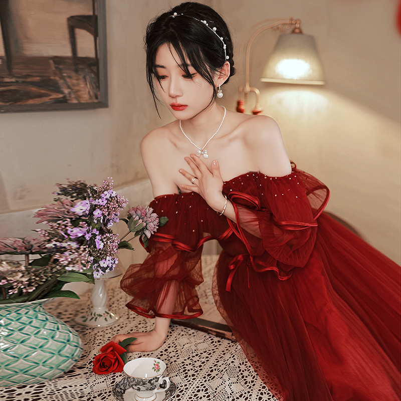 ชุดราตรี ชุดราตรีสวยหรู แบบ ทันสมัย Evening dress