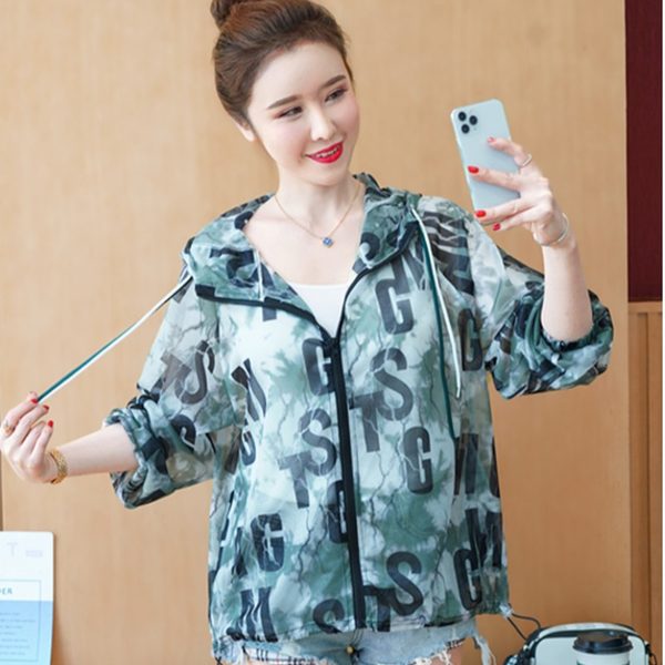 แจ็คเก็ต เสื้อคลุมแจ็คเก็ต เสื้อคลุมป้องกันแดด เสื้อแจ๊คเก็ตแขนยาว Dickey