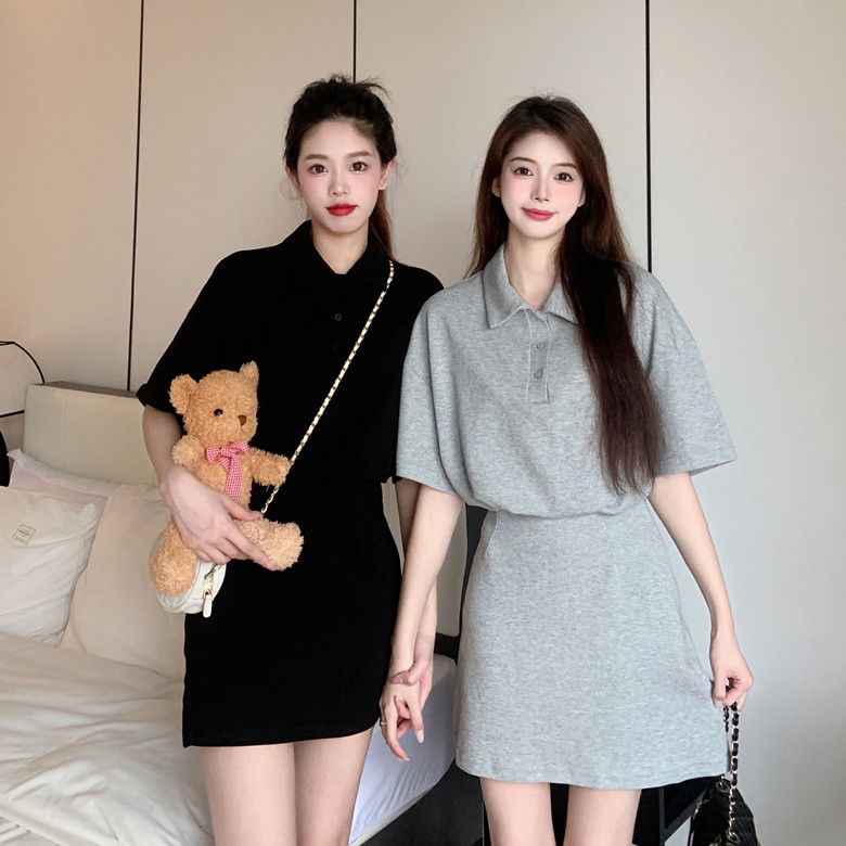 เดรสวัยรุ่น-เดรสคนอ้วนวัยรุ่น L-4XL(อก38-46 นิ้ว)
