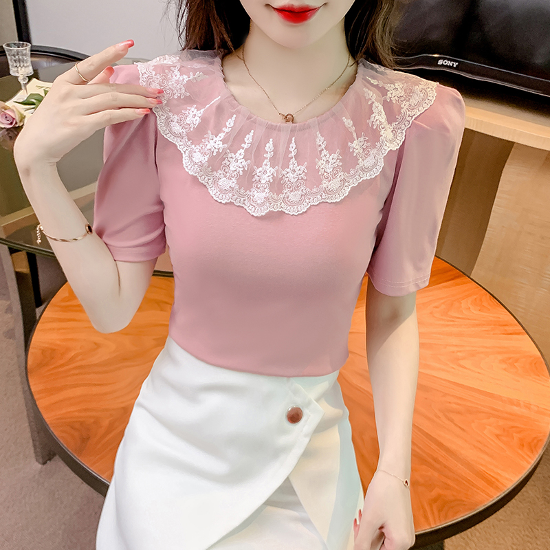 เสื้อผ้าวัยรุ่นเกาหลี เสื้อยืดวัยรุ่นผู้หญิง มีขนาด S M L XL