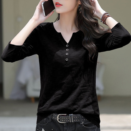 เสื้อยืดแขนยาวแฟชั่น เสื้อยืด T-shirt แขนยาว