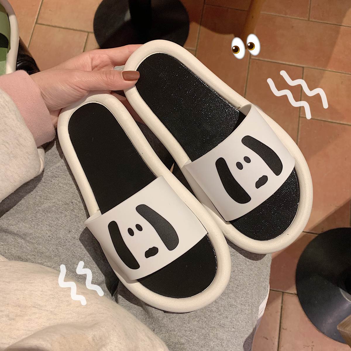 รองเท้าแตะผู้หญิง ใส่ในบ้าน By.Thin strips