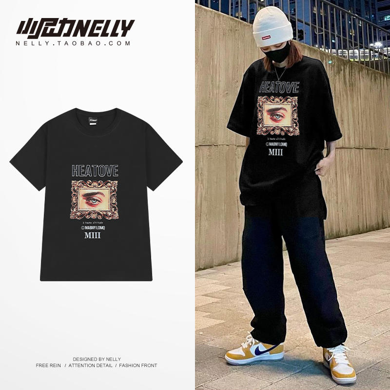 เสื้อยืดคอกลม ผู้ชาย เสื้อยืดผู้ชายเกาหลี เสื้อยืดเกาหลี แบรนด์ NELLY