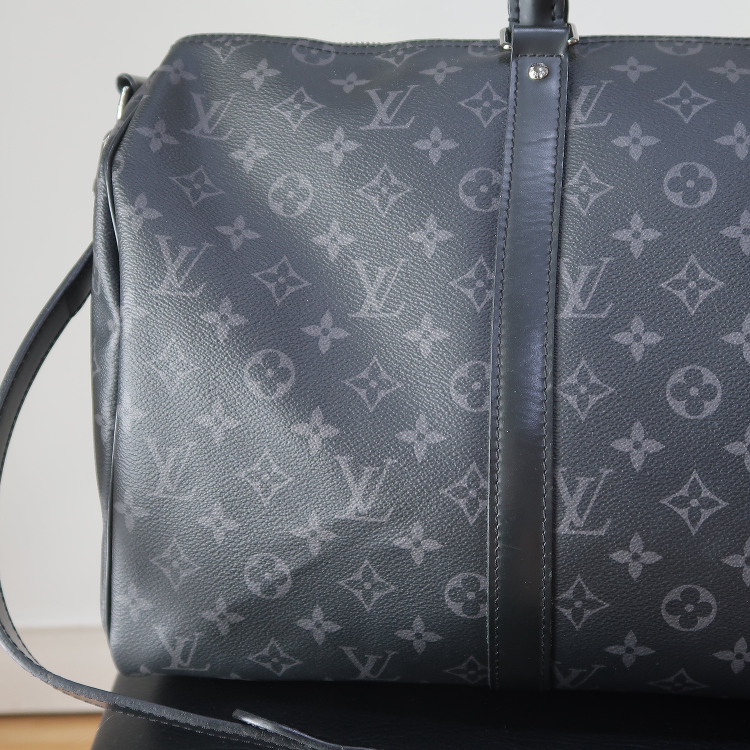 LV Monogram Eclipse Keepall 45 bandouliere