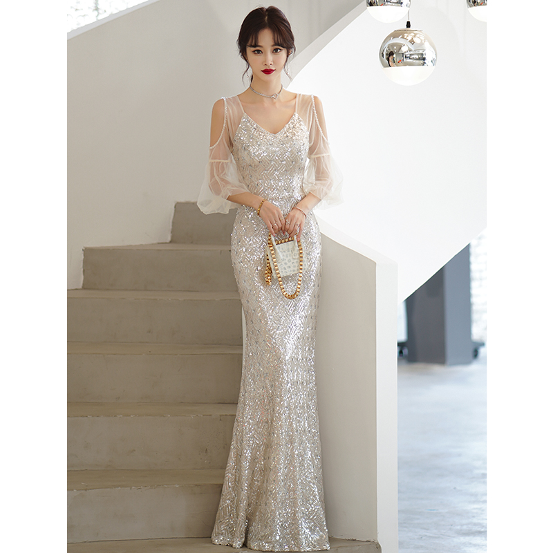 ชุดราตรี ชุดราตรีสวยหรู แบบ ทันสมัย Evening dress