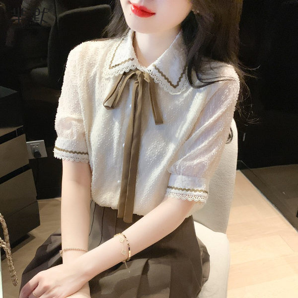 เสื้อชีฟองเกาหลี เสื้อชีฟองสวยๆ