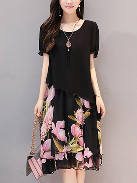 เดรสวัยผู้ใหญ่40-60ปี เดรสคุณแม่ ชุดเดรสทำงานวัยผู้ใหญ่ แบรนด์ MAMA DRESS