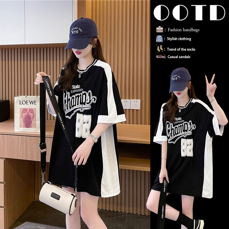 เสื้อยืดคนอ้วนแบบโอเวอร์ไซส์แบบ ulzzang fashion สนใจทักแชท