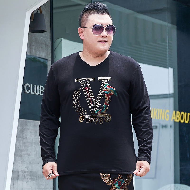 เสื้อยืดผู้ชายอ้วน S-5XL(อกเสื้อ39-51นิ้ว)