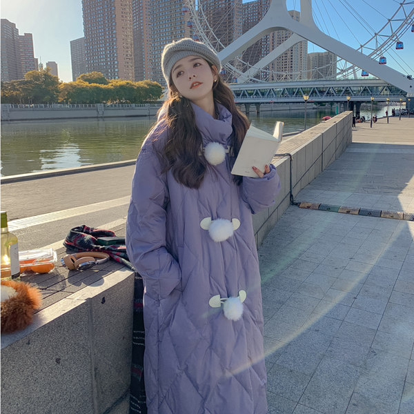 เสื้อโค้ท เสื้อโค้ทกันหนาว เสื้อโค้ทใส่เที่ยวต่างประเทศ ยี่ห้อ: Qianziqian