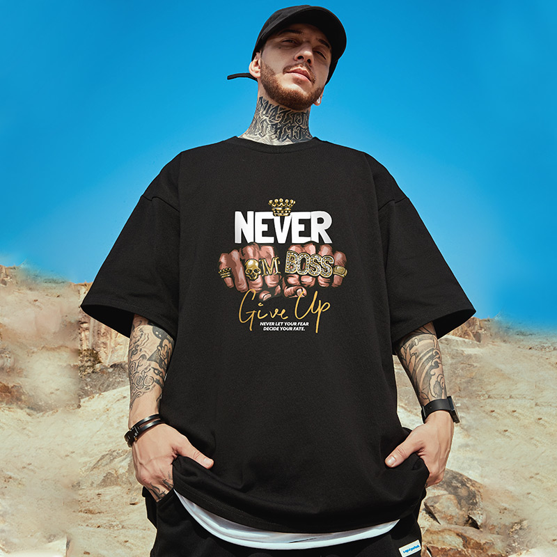 เสื้อยืดผู้ชายอ้วน S-5XL(อกเสื้อ39-51นิ้ว)