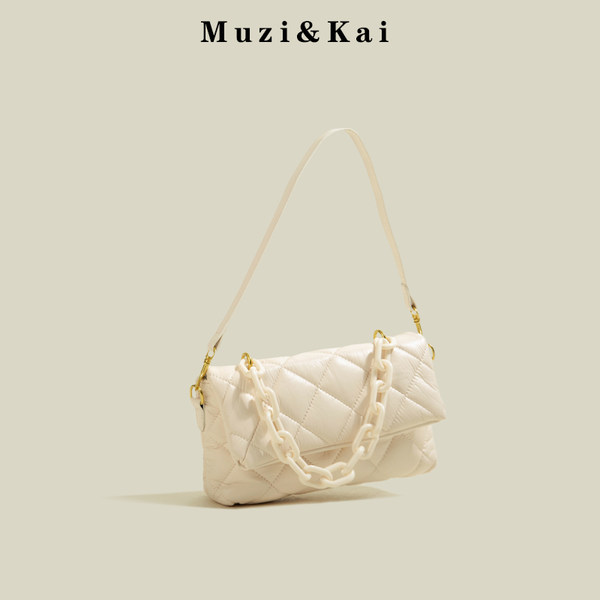 กระเป๋าสะพายข้างผู้หญิง กระเป๋าสะพายสไตล์เกาหลี By Muzi&Kai