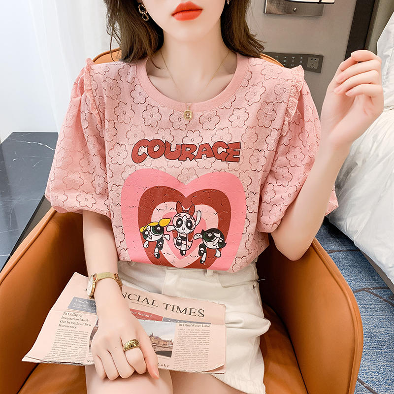 เสื้อยืดวัยรุ่นน่ารักๆ เสื้อวัยรุ่นแขนสั้น เสื้อผ้าวัยรุ่นเกาหลี แบรนด์ Wiyike