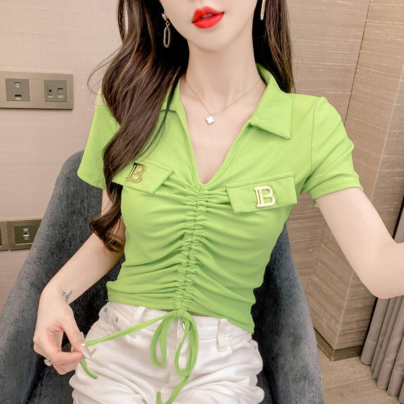 เสื้อยืดวัยรุ่นน่ารักๆ เสื้อวัยรุ่นแขนสั้น เสื้อผ้าวัยรุ่นเกาหลี แบรนด์ Wiyike