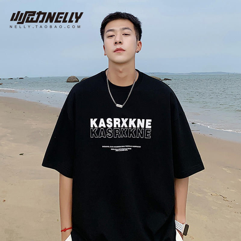 เสื้อยืดคอกลม ผู้ชาย เสื้อยืดผู้ชายเกาหลี เสื้อยืดเกาหลี แบรนด์ NELLY