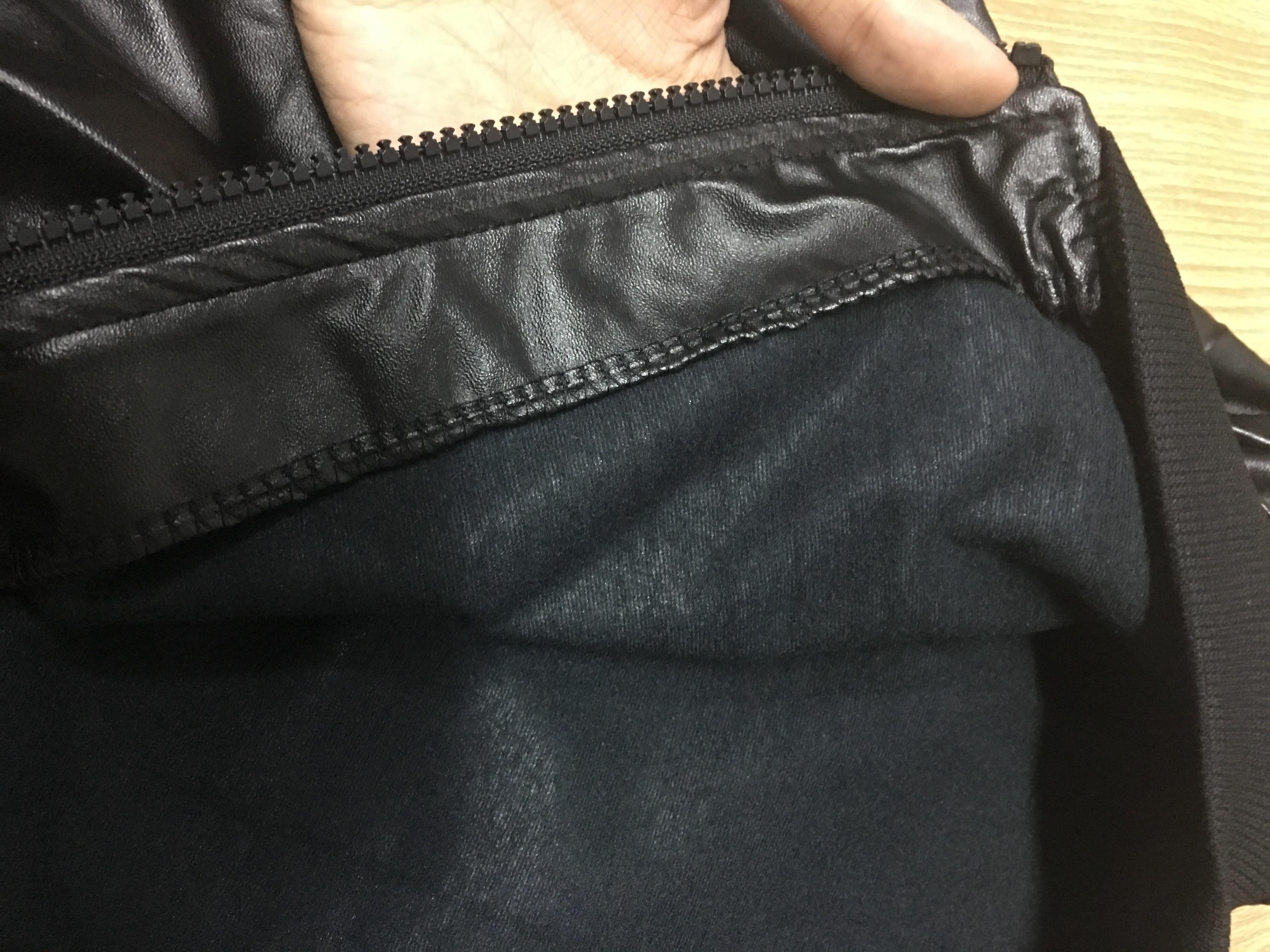 แจ็คเก็ตหนังเทียม ทรงสวย เท่ ดูดี เก๋ไก๋ พร้อมส่งเลยจ้า black