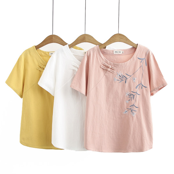 เสื้อลินินสไตล์ผู้ใหญ่ เสื้อคุณแม่ เสื้อผู้ใหญ่ แบรนด์ LININ