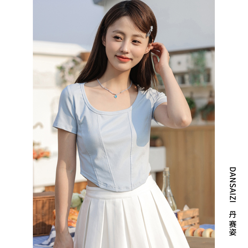 เสื้อผ้าวัยรุ่นเกาหลี เสื้อยืดวัยรุ่นผู้หญิง มีขนาด S M L XL