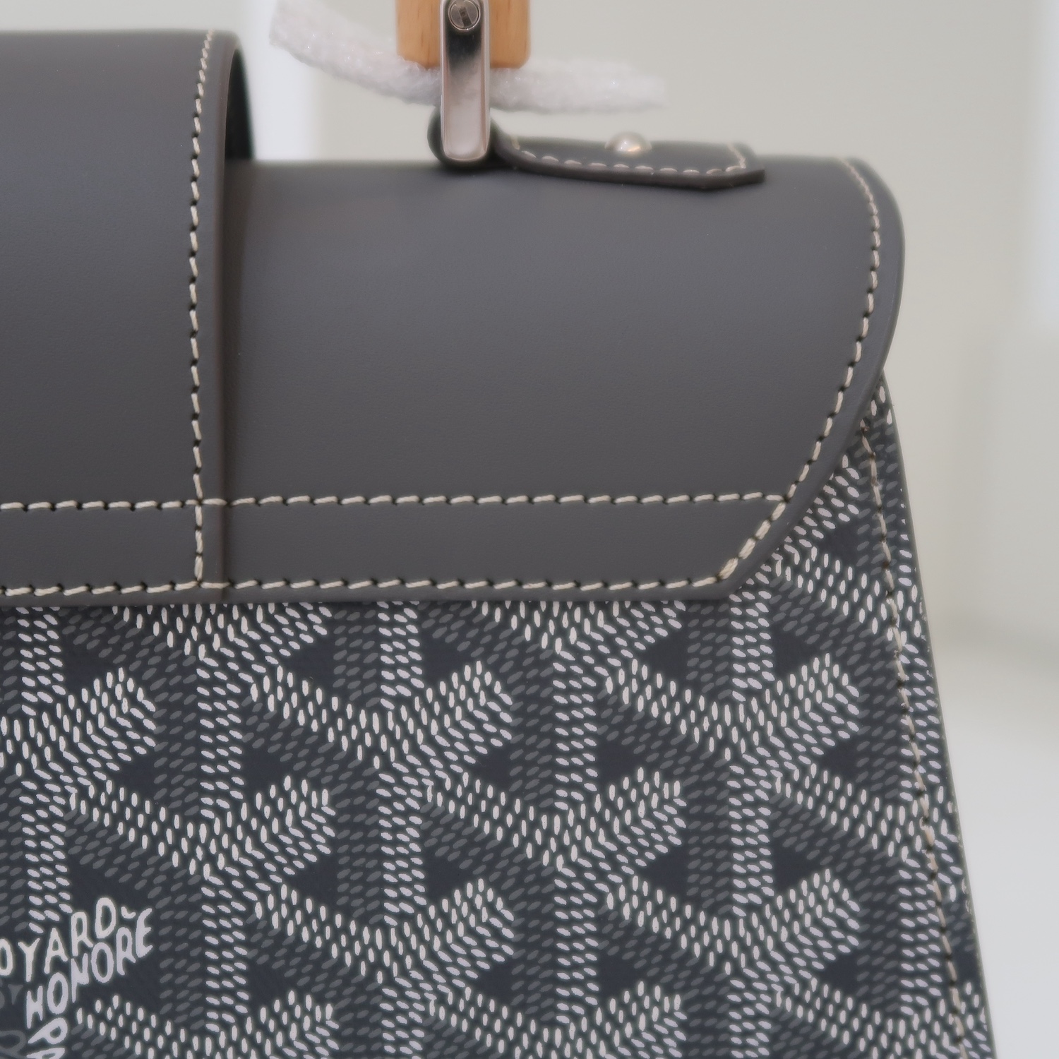Goyard Grey Saigon Mini Structure (2023)