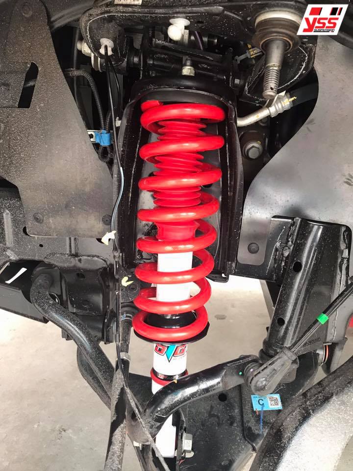 โช้คอัพ สปริง YSS รุ่น DTG Plus รถ Ford All New Ranger ปี 12-17 3.2/2.2