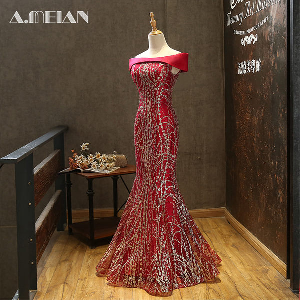 ชุดราตรี ชุดราตรีสวยหรู แบบ ทันสมัย Evening dress
