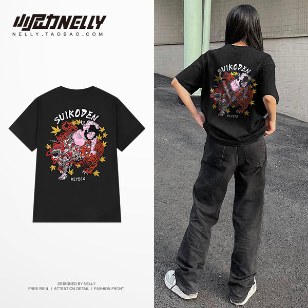 เสื้อยืดคอกลม ผู้ชาย เสื้อยืดผู้ชายเกาหลี เสื้อยืดเกาหลี แบรนด์ NELLY