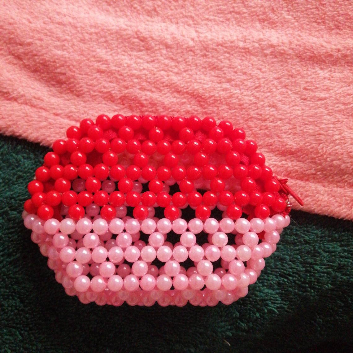 กระเป๋าใส่สตางค์ลูกปัด(Bag bead)