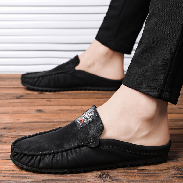 รองเท้าหนังผู้ชาย มีไซส์39-44 รองเท้าโลฟเฟอร์ชาย Slip-On Shoes