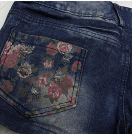 กระโปรงกางเกงสั้นยีนส์ งานนำเข้าสไตล์เกาหลี