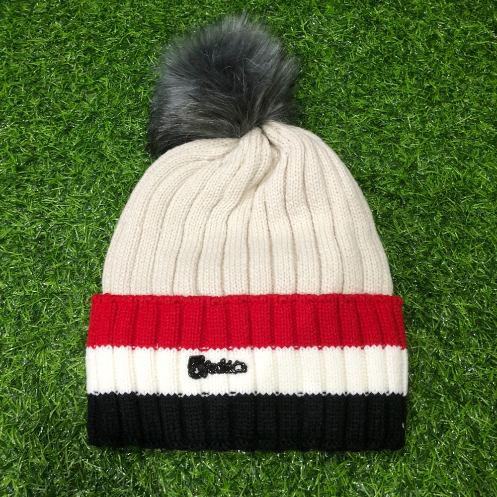 หมวกไหมพรม แฟชั่น กันหนาว บุขนด้านในหนานุ่ม พร้อมส่ง