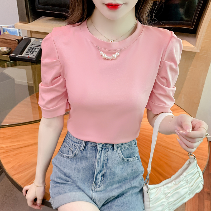 เสื้อผ้าวัยรุ่นเกาหลี เสื้อยืดวัยรุ่นผู้หญิง มีขนาด S M L XL