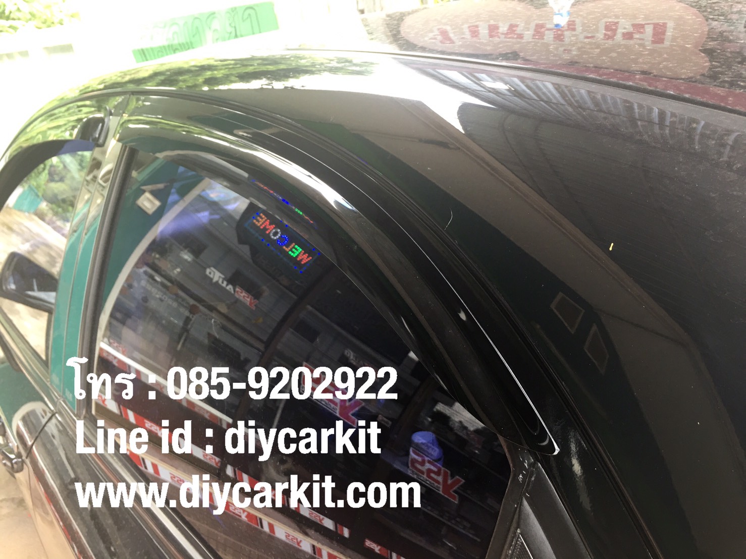 กันสาดประตูรถ Aveo