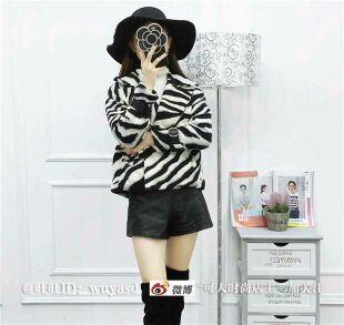 เสื้อกันหนาวขนลายม้าลาย แบบเก๋ งานดี ขนไม่หลุดง่าย ถ่ายจากงานจริง บุซับในกันลม พร้อมส่งจ้า ตามภาพเลยจ้า