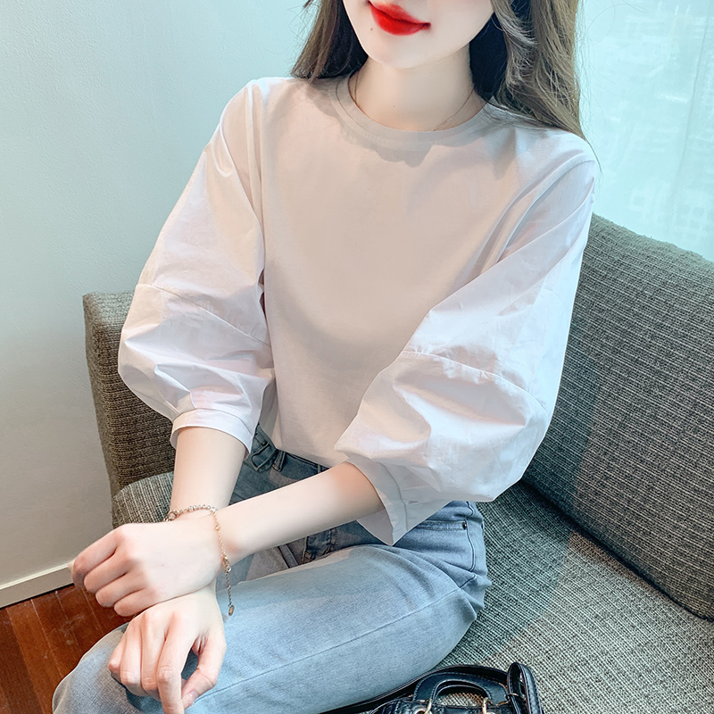เสื้อเชิ้ตผู้หญิงใส่ทํางาน 390 บาทต่อชิ้น ฟรีค่าจัดส่ง