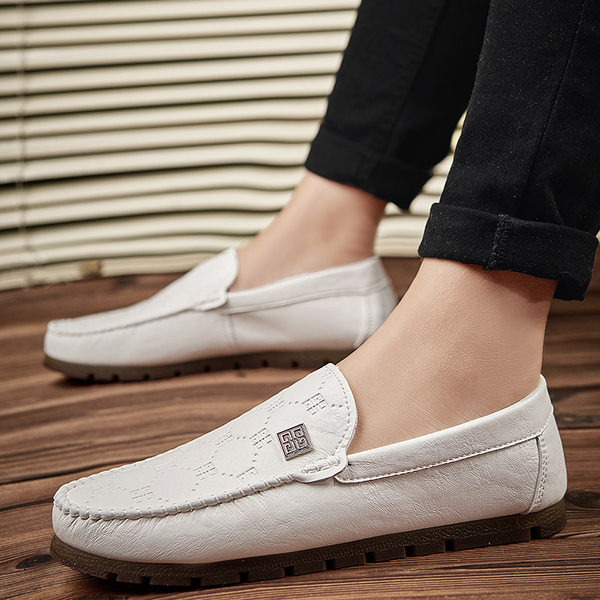 รองเท้าหนังผู้ชาย มีไซส์39-44 รองเท้าโลฟเฟอร์ชาย Slip-On Shoes