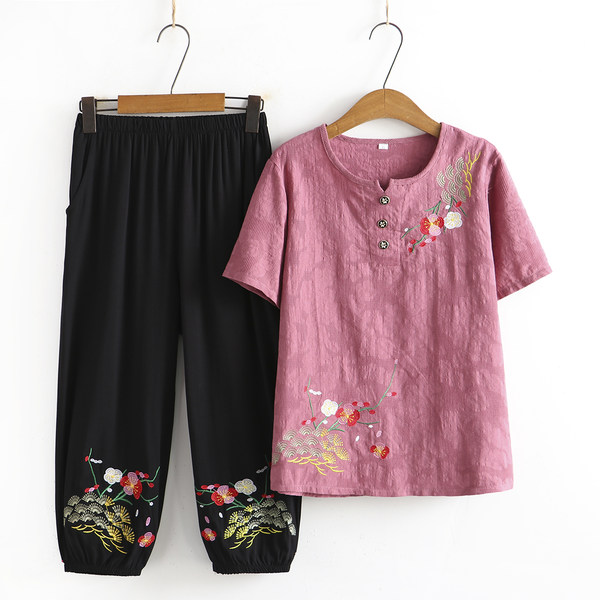 เสื้อลินินสไตล์ผู้ใหญ่ เสื้อคุณแม่ เสื้อผู้ใหญ่ แบรนด์ LININ