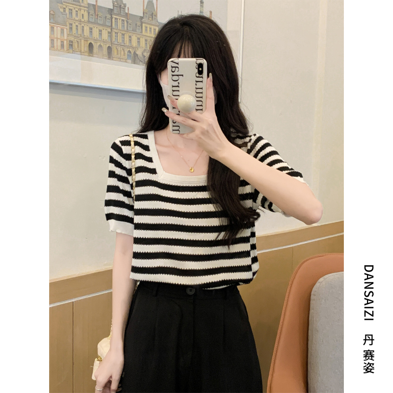 เสื้อผ้าวัยรุ่นเกาหลี เสื้อยืดวัยรุ่นผู้หญิง มีขนาด S M L XL