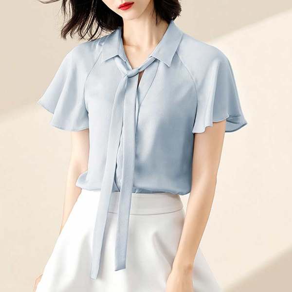 เสื้อชีฟองเกาหลี เสื้อชีฟองสวยๆ