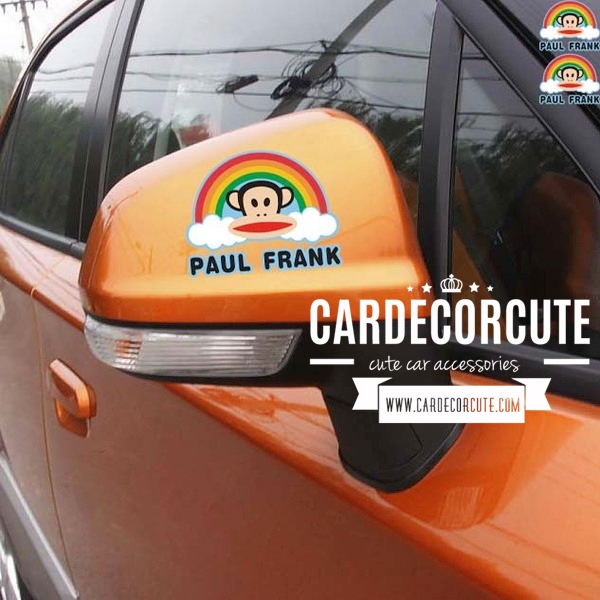 PAULFRANK - สติกเกอร์ตกแต่งรถยนต์ ติดกระจกข้างรถยนต์