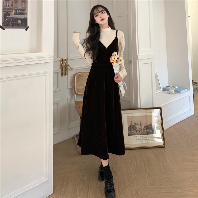 เดรสสาวอวบ มีไซส์ L-4XLอกเสื้อ 38-47 นิ้ว ใส่ได้ทั้งสาวหุ่นดีน่ารักจนถึงสาวอวบพลัสไซส์ จัดส่งฟรี! ทักแชทสั่งซื้อ