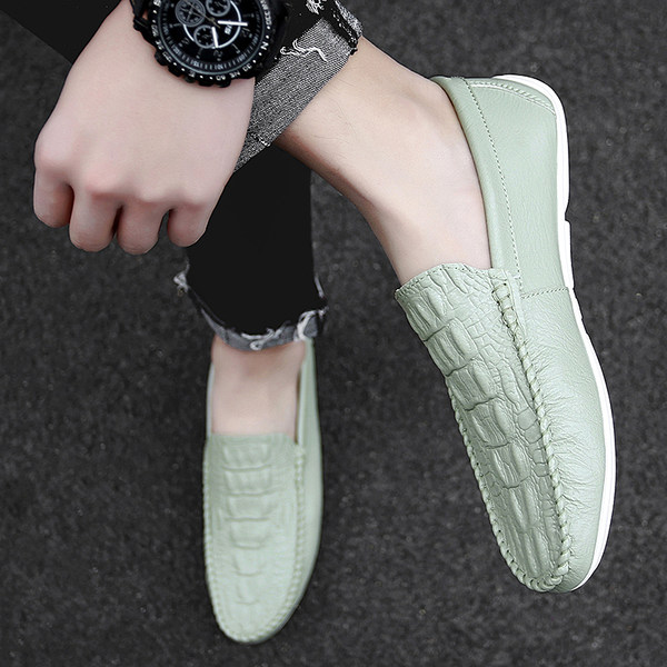 รองเท้าหนังผู้ชาย มีไซส์39-44 รองเท้าโลฟเฟอร์ชาย Slip-On Shoes